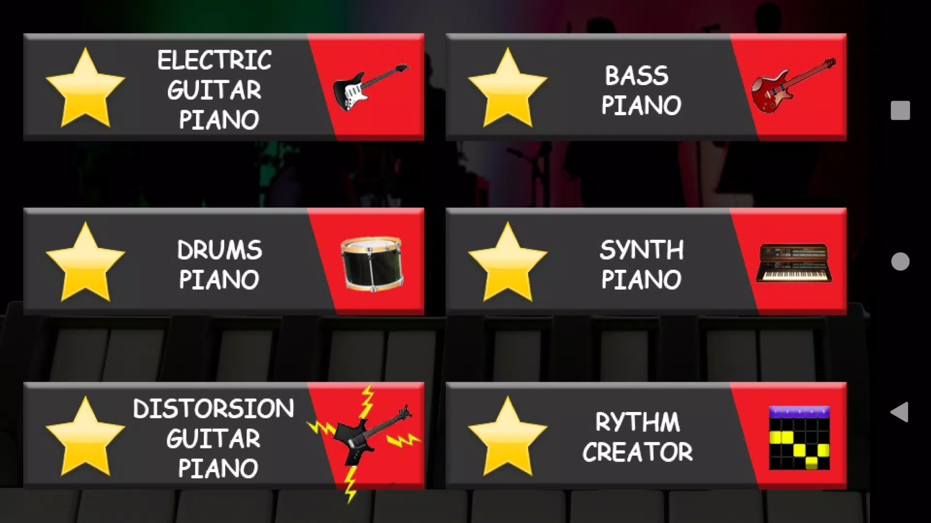 Band piano Screenshot 2