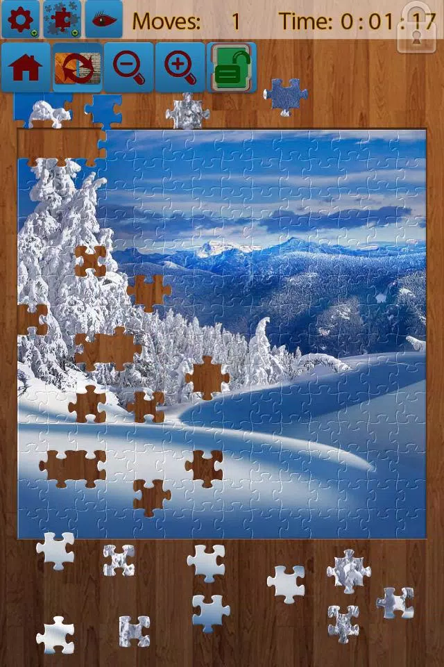 Snow Landscape Jigsaw Puzzles ဖန်သားပြင်ဓာတ်ပုံ 1