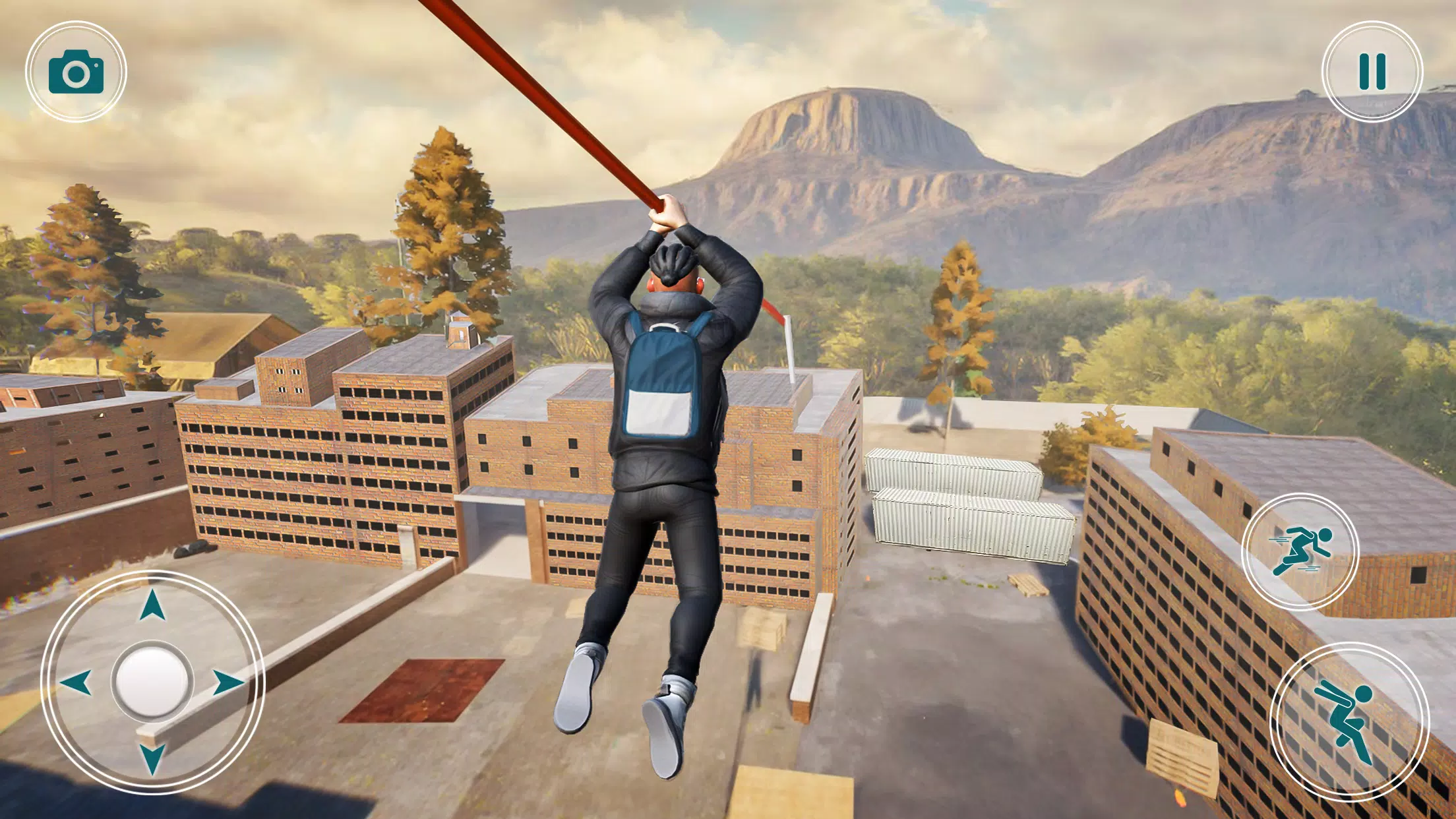 Going Up Parkour Rooftop Games Screenshot 4