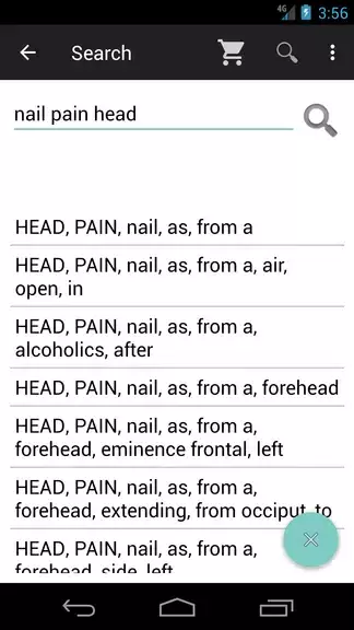 Homoeopathic Repertorium ဖန်သားပြင်ဓာတ်ပုံ 4