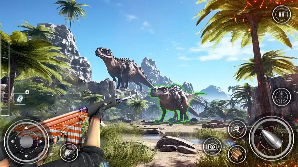 Dino Hunting: Dinosaur Game 3D ekran görüntüsü 2