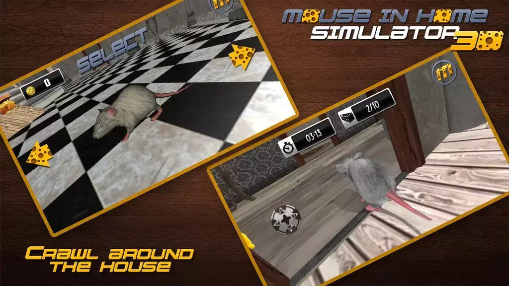 Mouse in Home Simulator 3D ảnh chụp màn hình 4