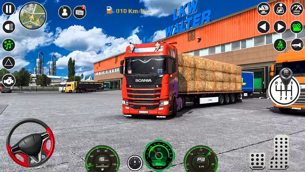 American Cargo City Driving 3D zrzut ekranu 1