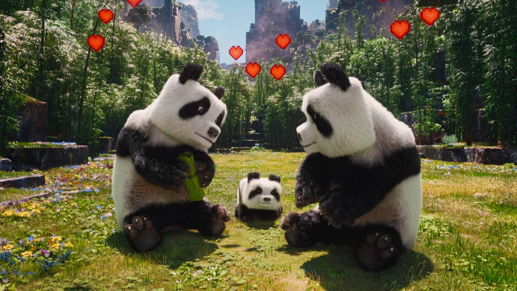 Minecraft ရုပ်ရှင် popcorn ပုံးထုတ်ဖော်ပြသခဲ့သည်