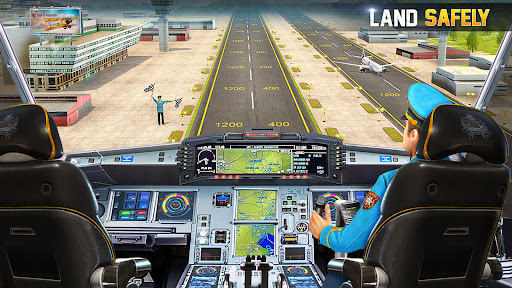 City Pilot Flight: Plane Games স্ক্রিনশট 1