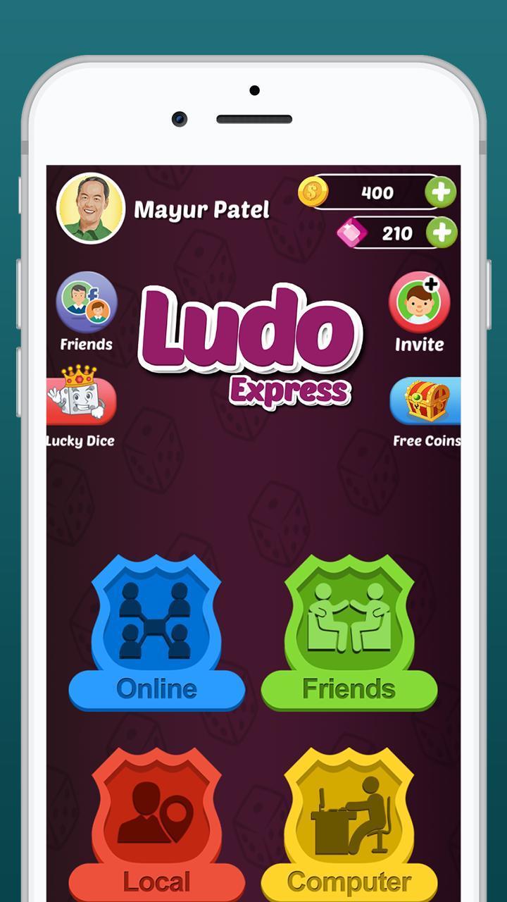 Ludo Express : Online Ludo স্ক্রিনশট 1