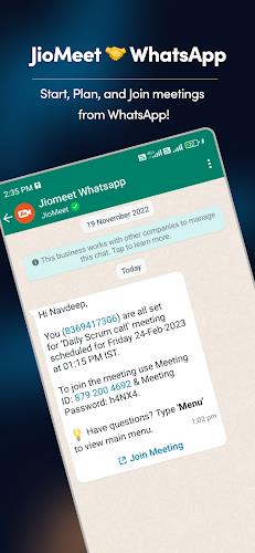 JioMeet Captura de pantalla 2