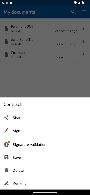 Sign PDF Documents SIGNply screenshot 2