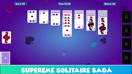 Supreme Solitaire Saga экрана 3