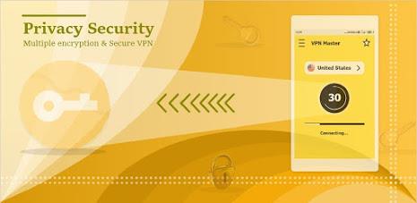 VPN Master Secure VPN Proxy captura de pantalla 