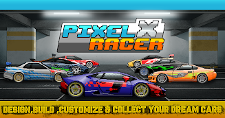 Pixel X Racer zrzut ekranu 1