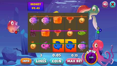 Jackpot underwater City slots स्क्रीनशॉट 4