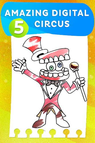 Amazing Digital Circus colorin screenshot 2