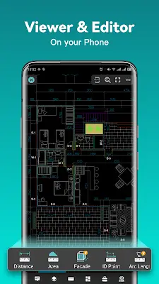 DWG FastView-CAD Viewer&Editor Screenshot 1