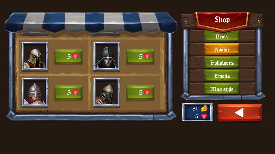 War of Carcassonne board Games captura de pantalla 