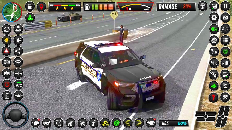 City Police Cop Car Driving 3D экрана 4