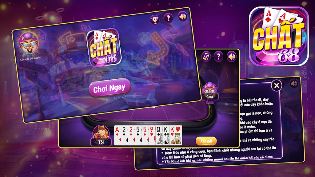 Chất68: Đánh Bài Doi Thuong экрана 4