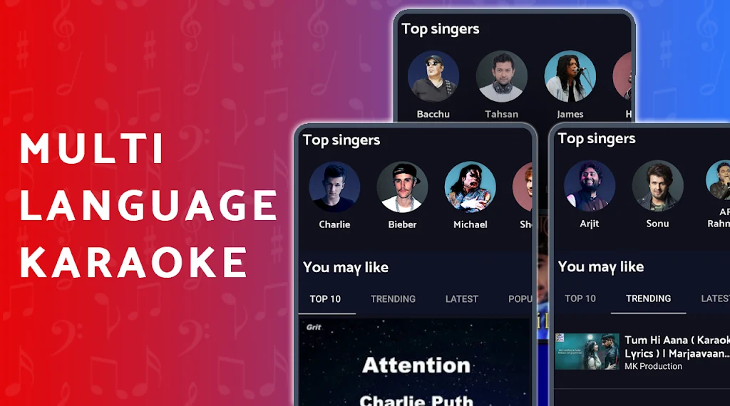 KUBET : Karaoke & Record স্ক্রিনশট 2
