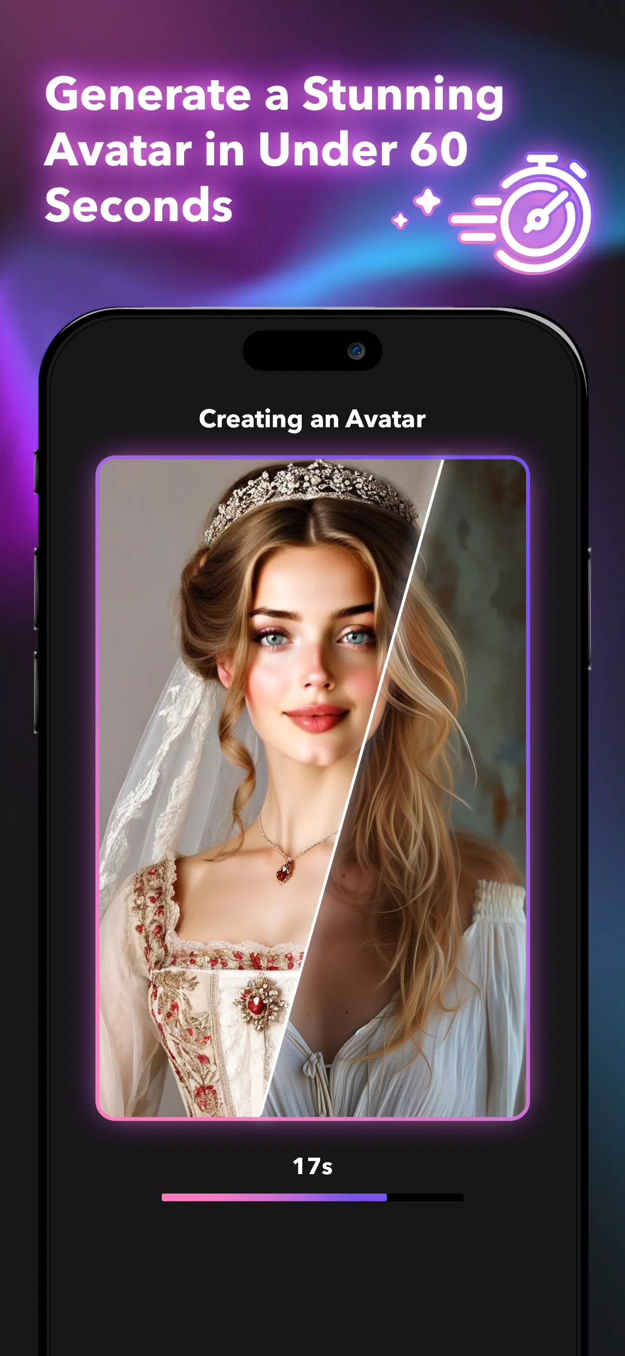 Aurora: AI Portrait Generator Screenshot 1