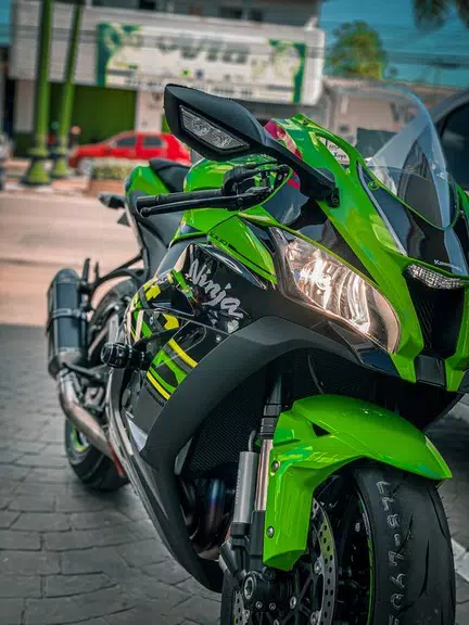 Kawasaki Ninja ZX10r Wallpaper স্ক্রিনশট 4