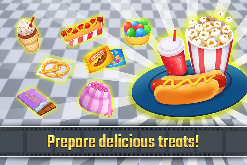 My Cine Treats Shop: Food Game ekran görüntüsü 3