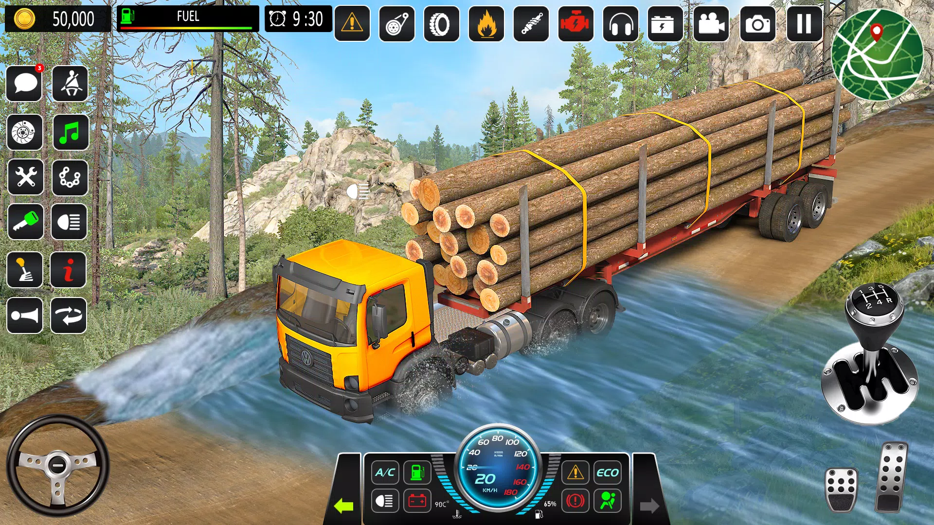 Mountain Truck Driving Games स्क्रीनशॉट 3