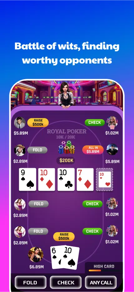 Royal Poker ဖန်သားပြင်ဓာတ်ပုံ 3