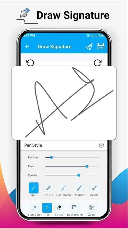 Signature Maker Pro экрана 2