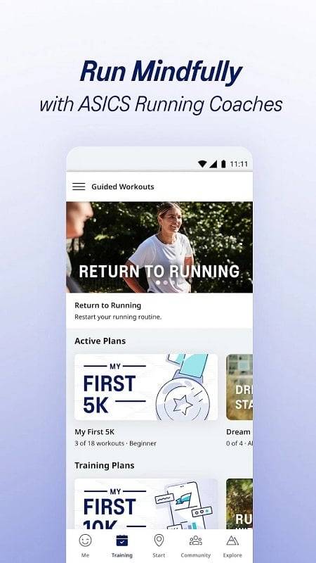 ASICS Runkeeper ekran görüntüsü 3