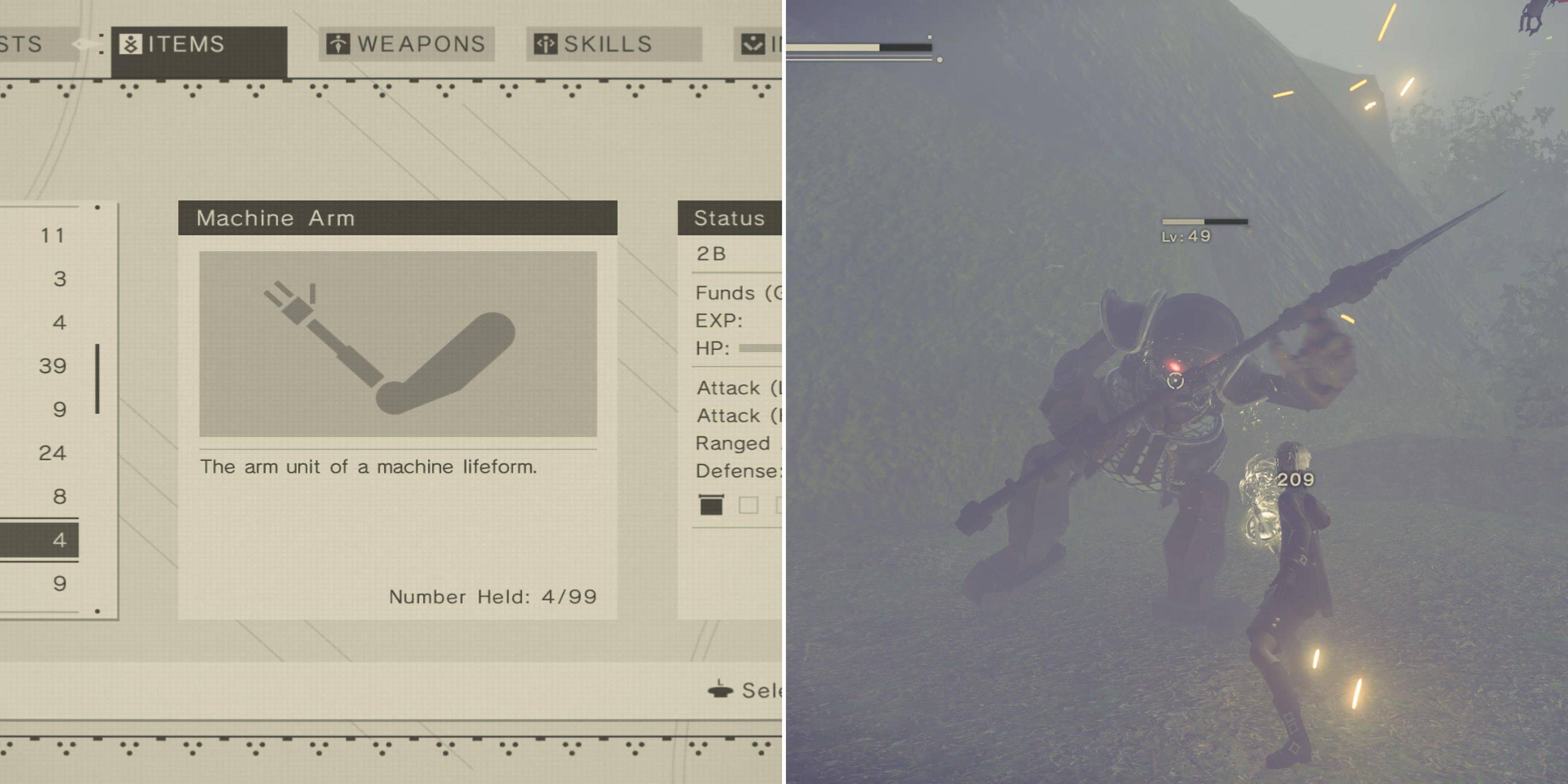 NIER：自動機器武器養殖指南