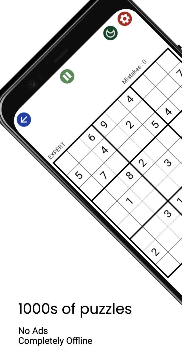 Screenshot Sudoku - Classic & Jigsaw 1