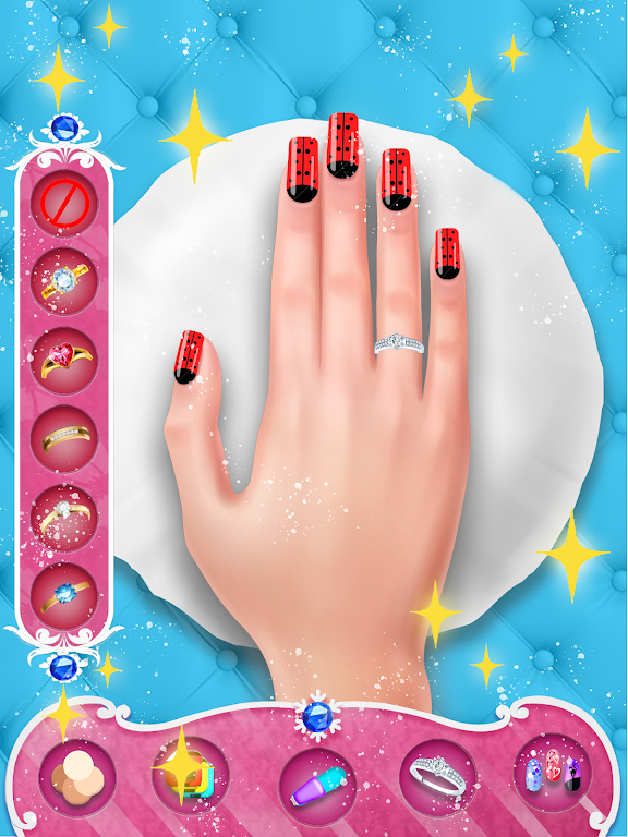 Fashion Nail Polish Salon Game ekran görüntüsü 3