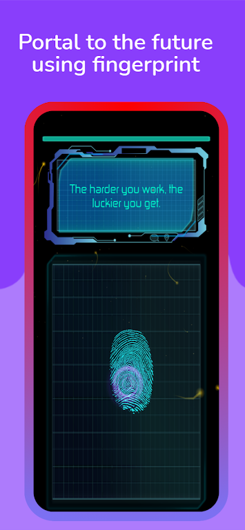 Real Fingerprint Fortune Test Captura de tela 2