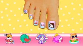 Nail Salon: Girls Game captura de pantalla 