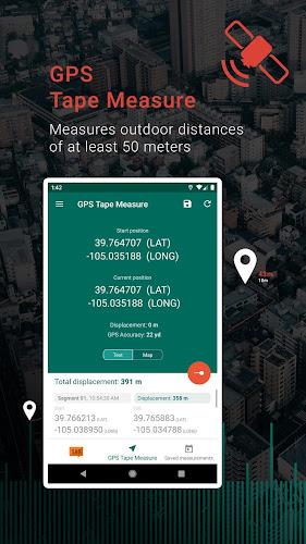 My GPS Tape Measure ဖန်သားပြင်ဓာတ်ပုံ 1