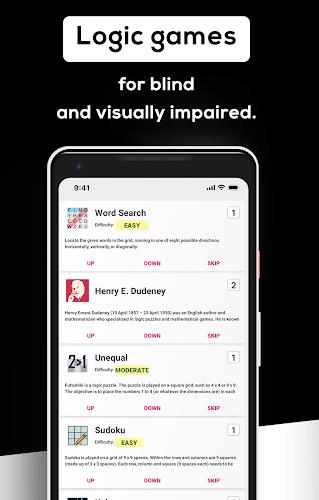 Games for visually impaired应用截图第1张