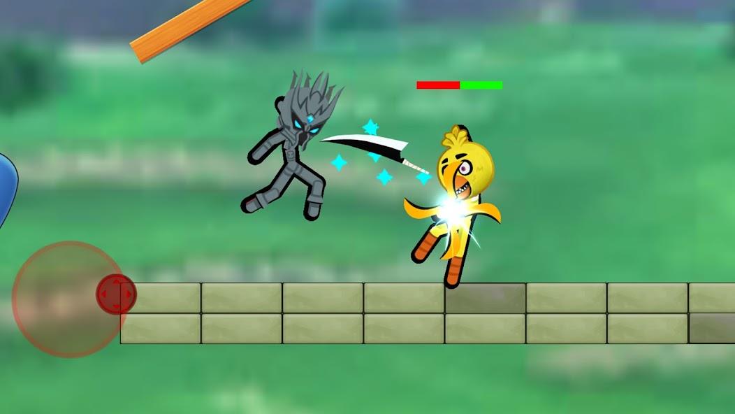 Clash of Stickman: Fight Game Mod ekran görüntüsü 2