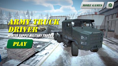 Army Truck Driver captura de pantalla 