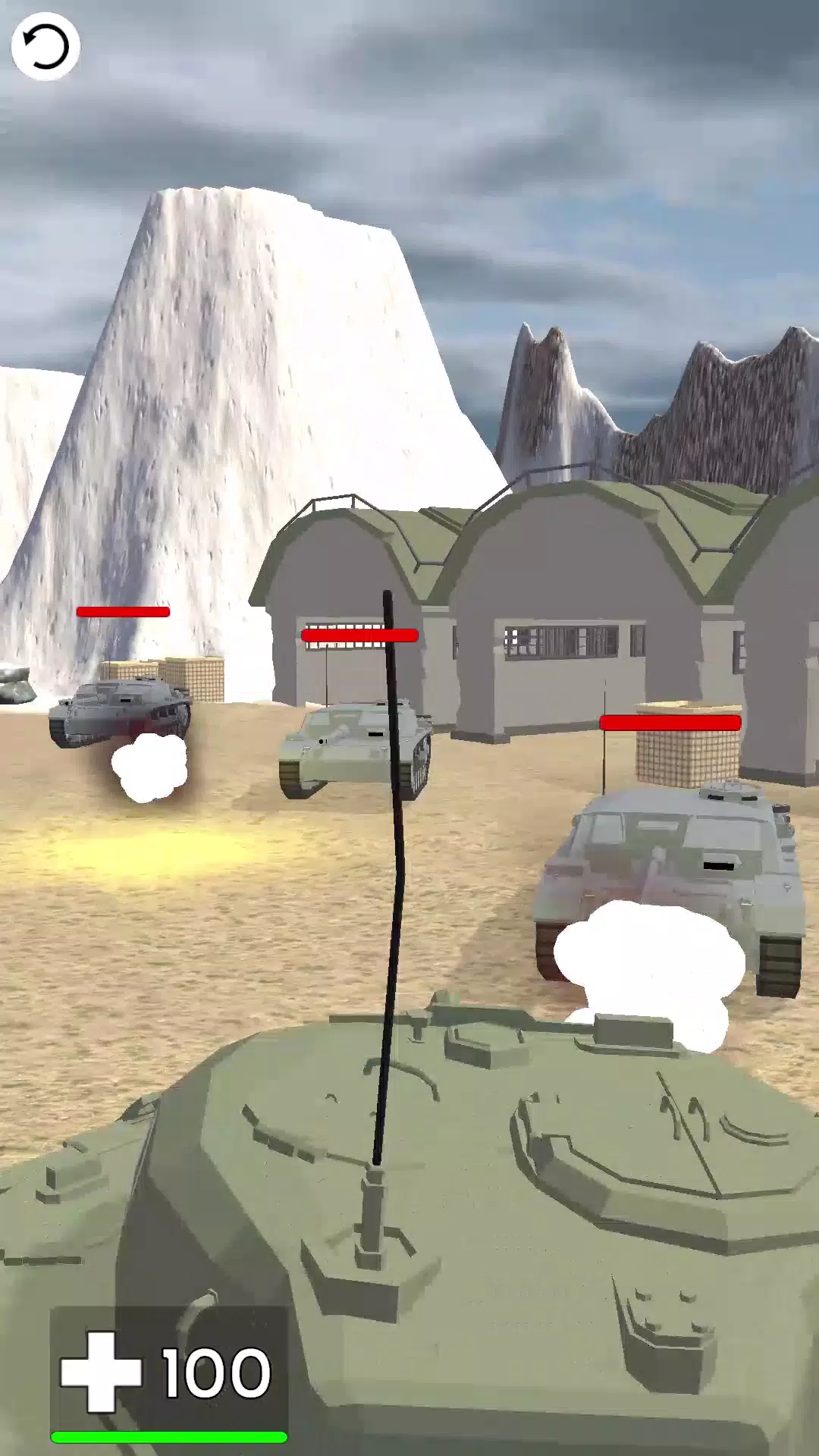 Tank Battle for Territory Screenshot 1