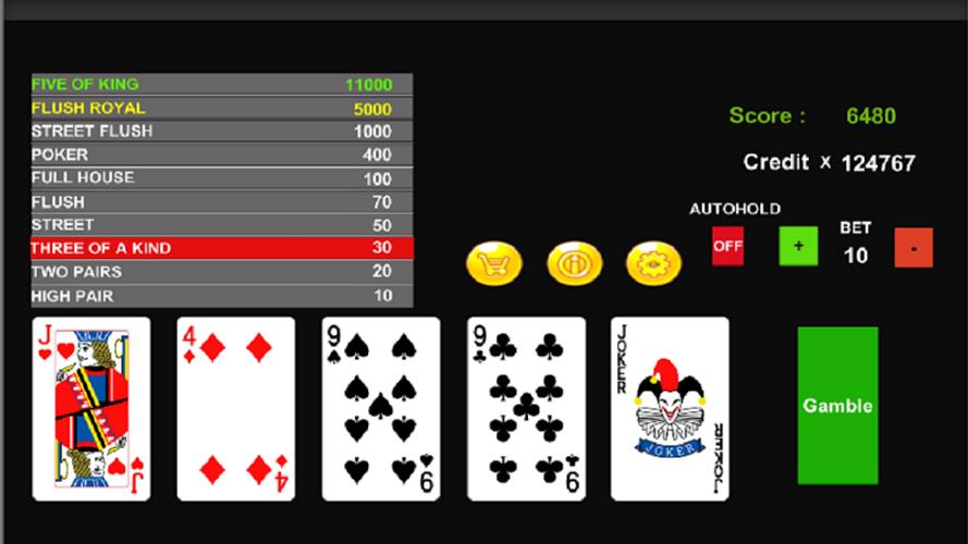 Video Poker Royal Casino captura de pantalla 