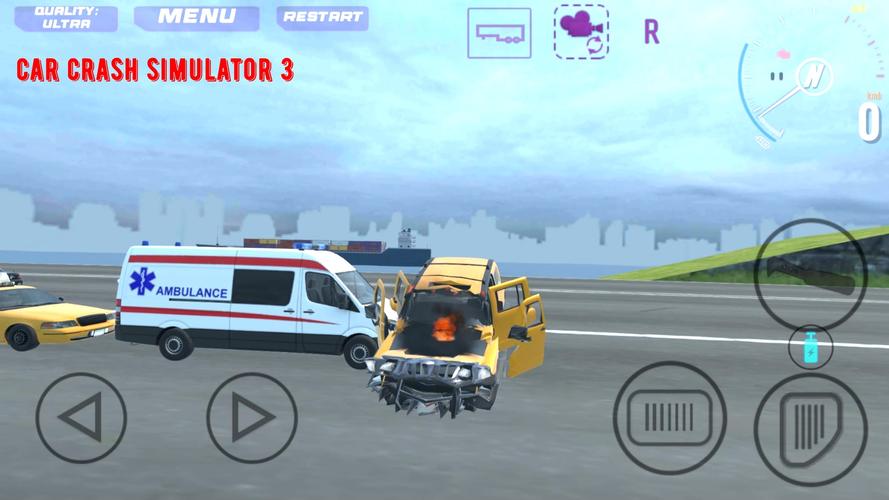 Car Crash Simulator 3 ekran görüntüsü 2