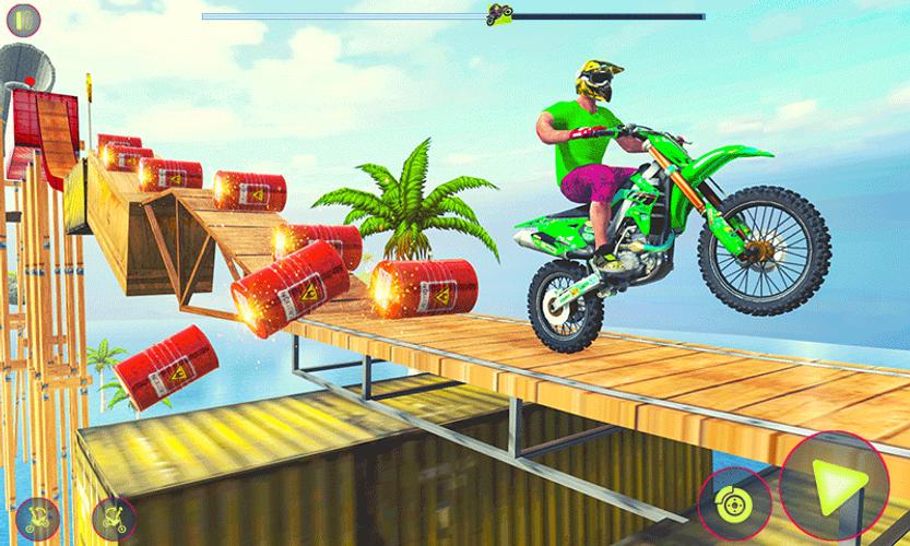Crazy Bike Racing Stunt Game Screenshot 4