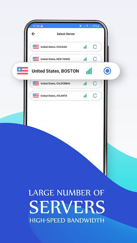 VPN Fast - Secure VPN USA VPN应用截图第1张