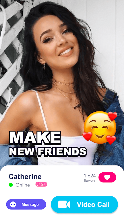 Naughty Random Live Video Chat ဖန်သားပြင်ဓာတ်ပုံ 1
