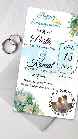Engagement Card Maker & Design应用截图第2张