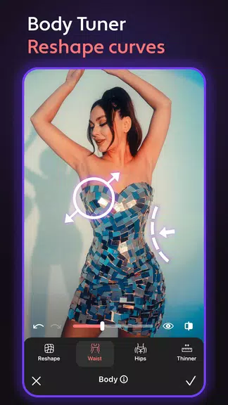 Cosmo Hair Editor, Face Filter Screenshot 4