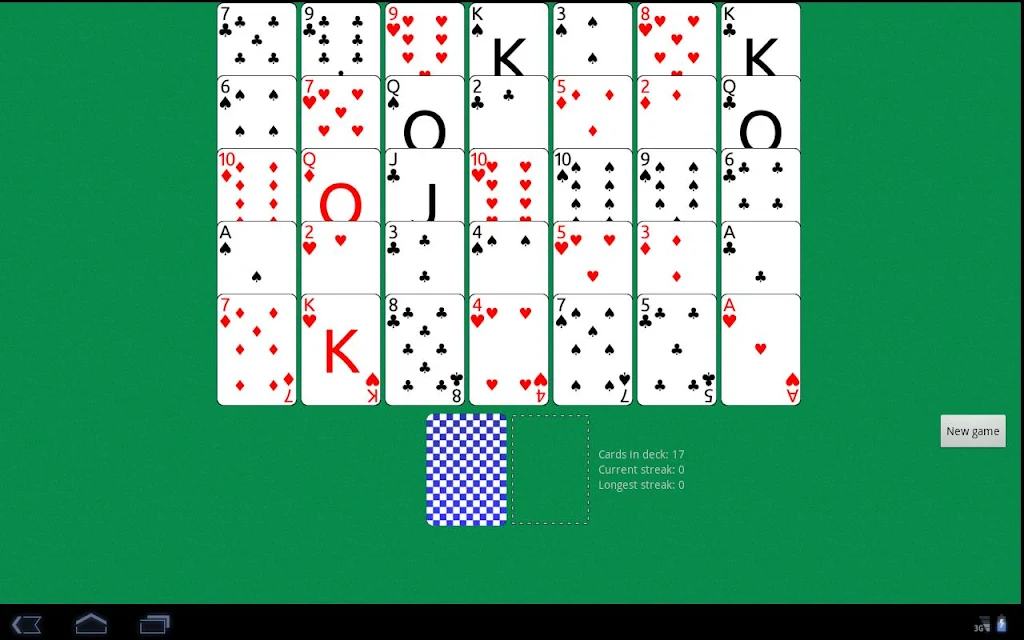 Solitaire Golf HD by CP apps screenshot 1