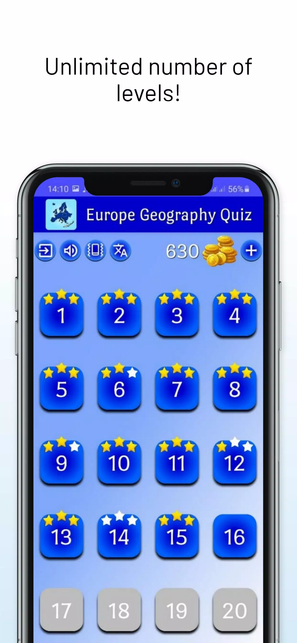 Screenshot Europe Geography Quiz 4