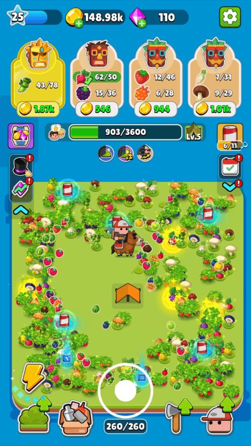 Pocket Land Mod ảnh chụp màn hình 3