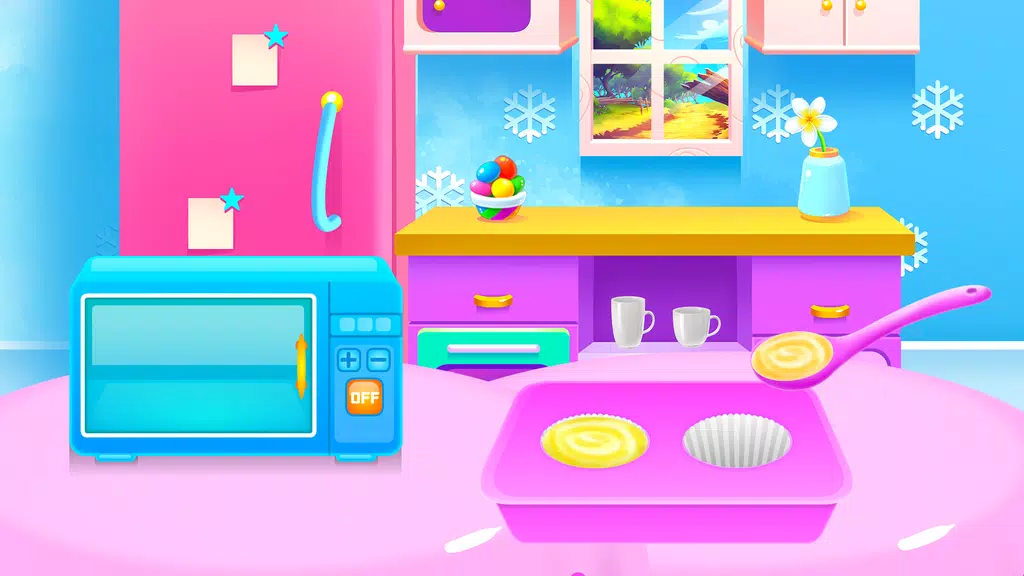 Colorful Muffins Cooking Screenshot 4